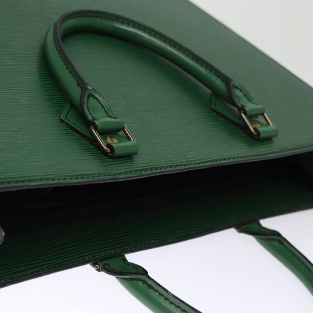 LOUIS VUITTON Epi Sac Plat Hand Bag Green M59084 LV Auth 75274 - Picture 8 of 16